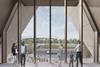 Internal render view of the new V&A museum at Stratford Waterfront, designed by O’Donnell + Tuomey © O’Donnell + Tuomey, Ninety90, 2018