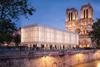 Gensler_Temporary Notre Dame  Structure