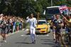 Asif Khan with the Olympic torch