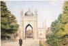 Anon - View of the North Gate, Royal Pavilion, c.1880s