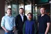 Fathom Architects launch team, with Justin Nicholls second from left