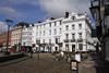 The Royal Clarence Hotel in Exeter before the fire