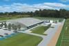 A proposal for a new academy for Tottenham Hotspur FC, in Enfield, by KSS, with modelling in Revit 8.