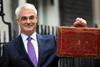 Alistair Darling on budget day