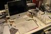 Richard Jobson's desk