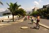 The bikeway along Rio's waterfront