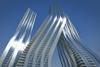 Zaha Hadid Architects’ Dancing Towers mixed-use scheme for Dubai. 
