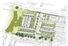 Stitch Studio's Goresbrook Village scheme - aerial overview drawing