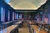 The grade II-listed dining hall at Oxford University's Somerville College