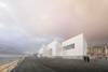 A render of an exterior view of the Turner Contemporary in Margate by David Chipperfield