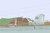 Lyall Bills  Young's mixed-use waterfront regeneration scheme in Ipswich Docks, Suffolk