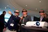 Bentley’s visualisation guru and a couple of users in 3D glasses at the BE Inspired  conference in Amsterdam last month.