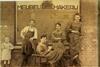 Rietveld (seated on chair) with his workshop staff, Utrecht 1918.