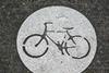 Portland bike stencil