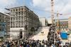 Topping-out of David Chipperfield Architects' James Simon Galerie in Berlin
