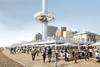 Marks Barfield's i360 Observation tower in Brighton