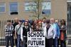 The teachers at St Aloysius go on strike
