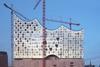 The final piece of cladding has been fitted to Herzog & de Meuron's Elbphilharmonie in Hamburg