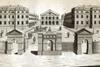The Foundling Hospital, London, 1742, designed by amateur architect Theodore Jacobsen.