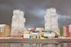 Gehry’s plans for Hove include a colourful sports centre and two “crumpled” towers.