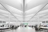 Stansted Airport new arrivals building by Pascall+Watson