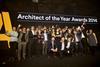 All the AYA 2014 winners celebrating their success at The Brewery in central London last night