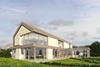 Hawkes Architecture's five-bedroom eco-house at a former stud farm near Lingfield