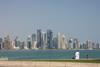 West Bay towers in Doha, Qatar.