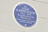 John Summerson's blue plaque