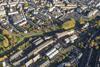 Bath Quays - aerial photograph showing the competition area