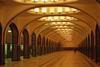 One of the “underground palaces” of the Moscow Metro.