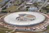 he curved roof of the Diamond Synchrotron, the largest scientific facility to be built in the UK in 30 years, has been covered in 35,000sq m of Kalzip aluminium sheets