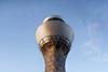 Newcastle Airport air traffic control tower