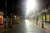 No Friday fun: Leeds’ public spaces and city centre streets were virtually empty from 10pm to 2am last week.