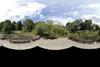 The full 360 degree high dynamic range image of the herb garden at Battersea Park.