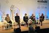 BD Debate on housing at Ecobuild. L-r: Alison Brooks, Martyn Evans, Hank Dittmar, Wayne Hemingway, Elizabeth Hopkirk
