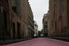 Elion's Creation: 40m of street painted pink outside the Foire Internationale D’art Contemporaine in Paris