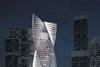 The mayor of Moscow, Yuri Luzhkov, has approved this 46-storey tower by RMJM.