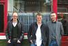 l-r: MENTOR - James Soane of Project Orange, ARCHITECT - David Rhodes of Open Arch, ARCHITECT - Jonathan James of Open Arch