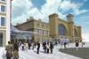Network Rail's visualisation of how the refurbished King's Cross Station could look