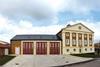 The fire station at Poundbury was recently opened by the prince.