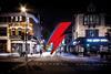 David Bowie memorial lightning bolt in Brixton