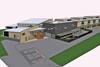 Project visualised in SketchUp 7 by Jim Allen of Blaenau Gwent County Borough Council.