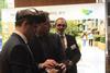 Housing minister Dominic Raab tries a VR headset at last month's Design Quality Conference