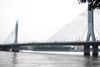 The existing Hayin Bridge in Guangzhou, southern China