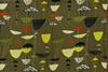 Olive Calyx by Lucienne Day