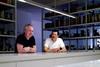 Antony Gormley, right, is an old client, friend and collaborator of Chipperfield