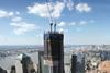 SOM’s One World Trade Centre rises above the September 11 Memorial.