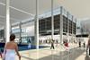 Brooker Flynn Architects' plan for John Lewis in the centre:mk