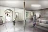 Eric Parry Architects - sketch of Charterhouse foyer
